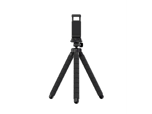 Techancy Tripé De 30 Cm Preto Ti2323, Rotação De 360° Com Pernas
